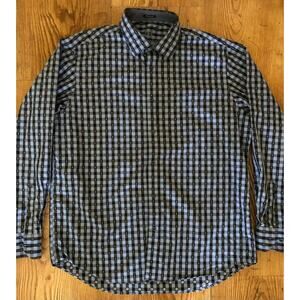 Bugatchi Men’s Button Down Designer Shirt Multicolor Geometric Size XL📦